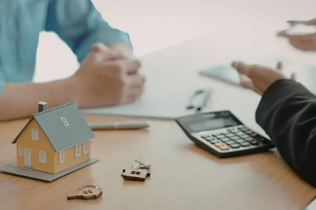 discussing real estate options
