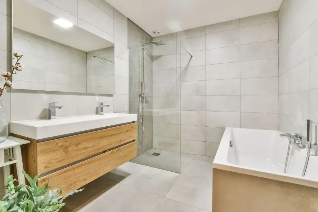 modern bathroom renovation
